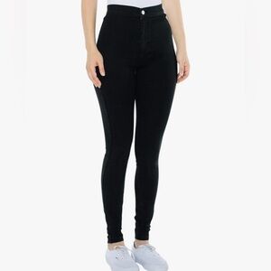 Black American Apparel skinny jeans